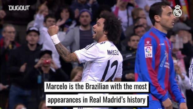Marcelo is the Brazilian with the most appearances in Real Madrid’s history